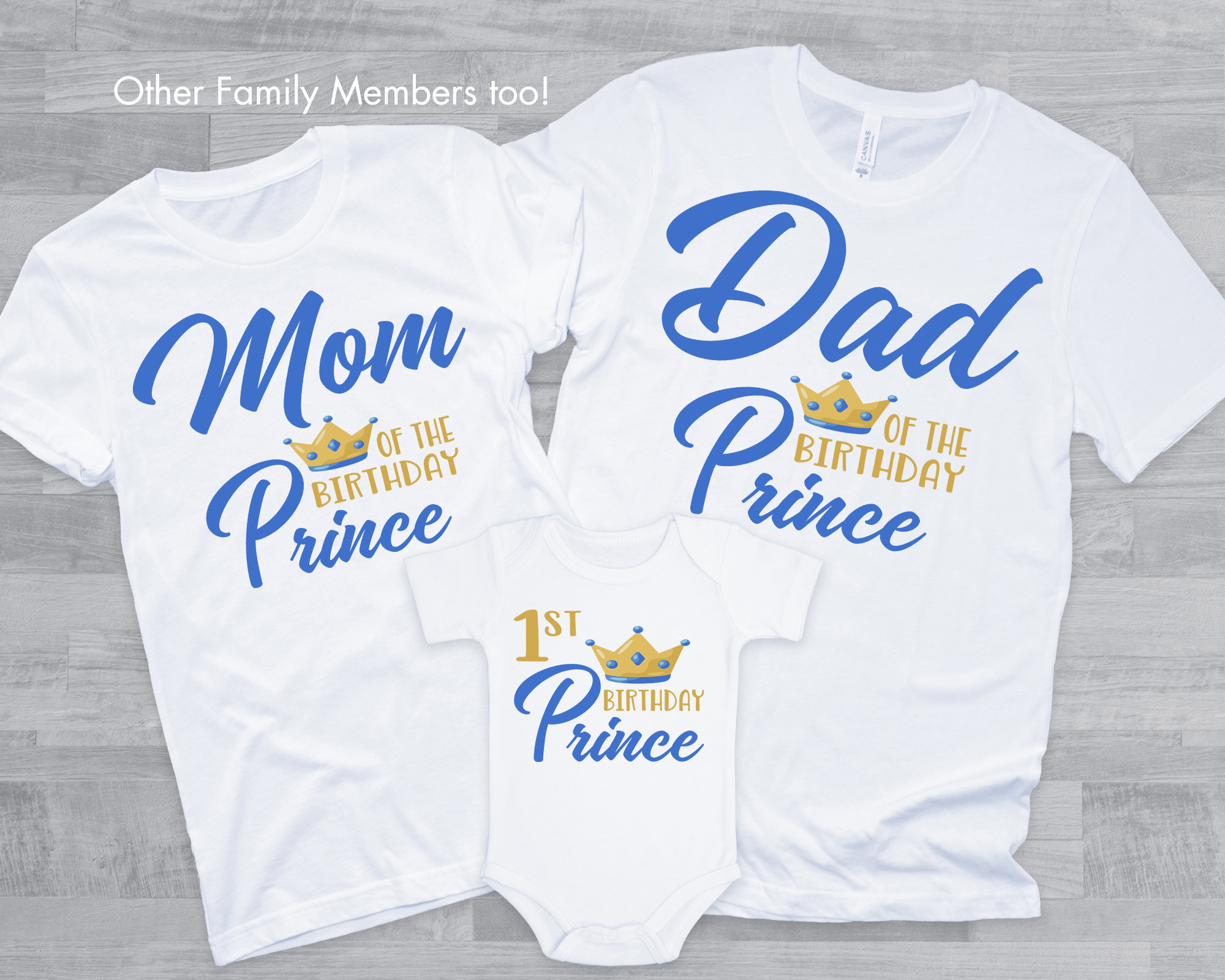 Prince family shirts Clearance