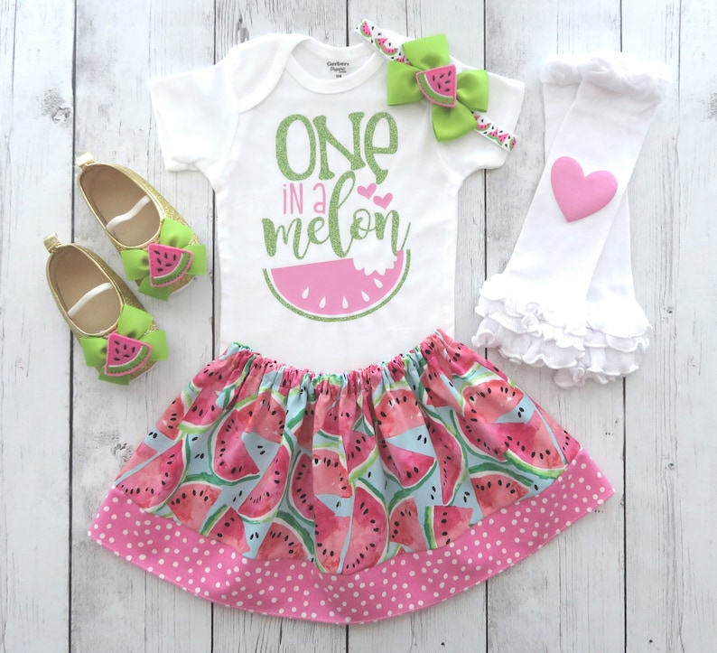 watermelon outfit 12 months