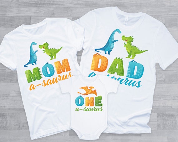 Dinosaurio 1er cumpleaños a juego Camisas familiares Dino - Etsy México Dinosaurio 1er cumpleaños a juego Camisas familiares Dino - Etsy México