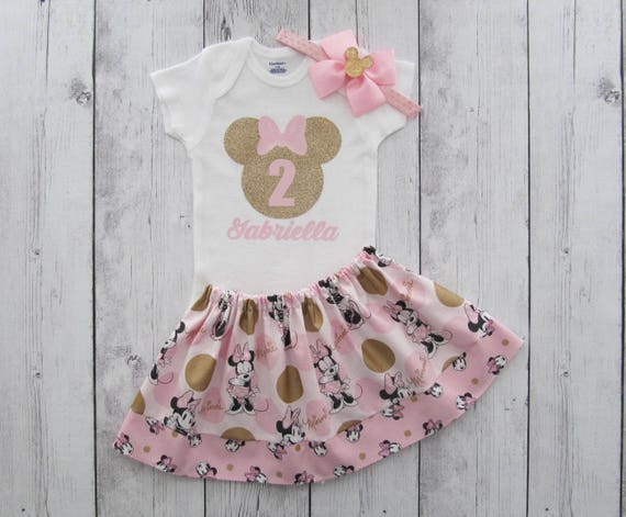 minnie mouse second birthday outfit