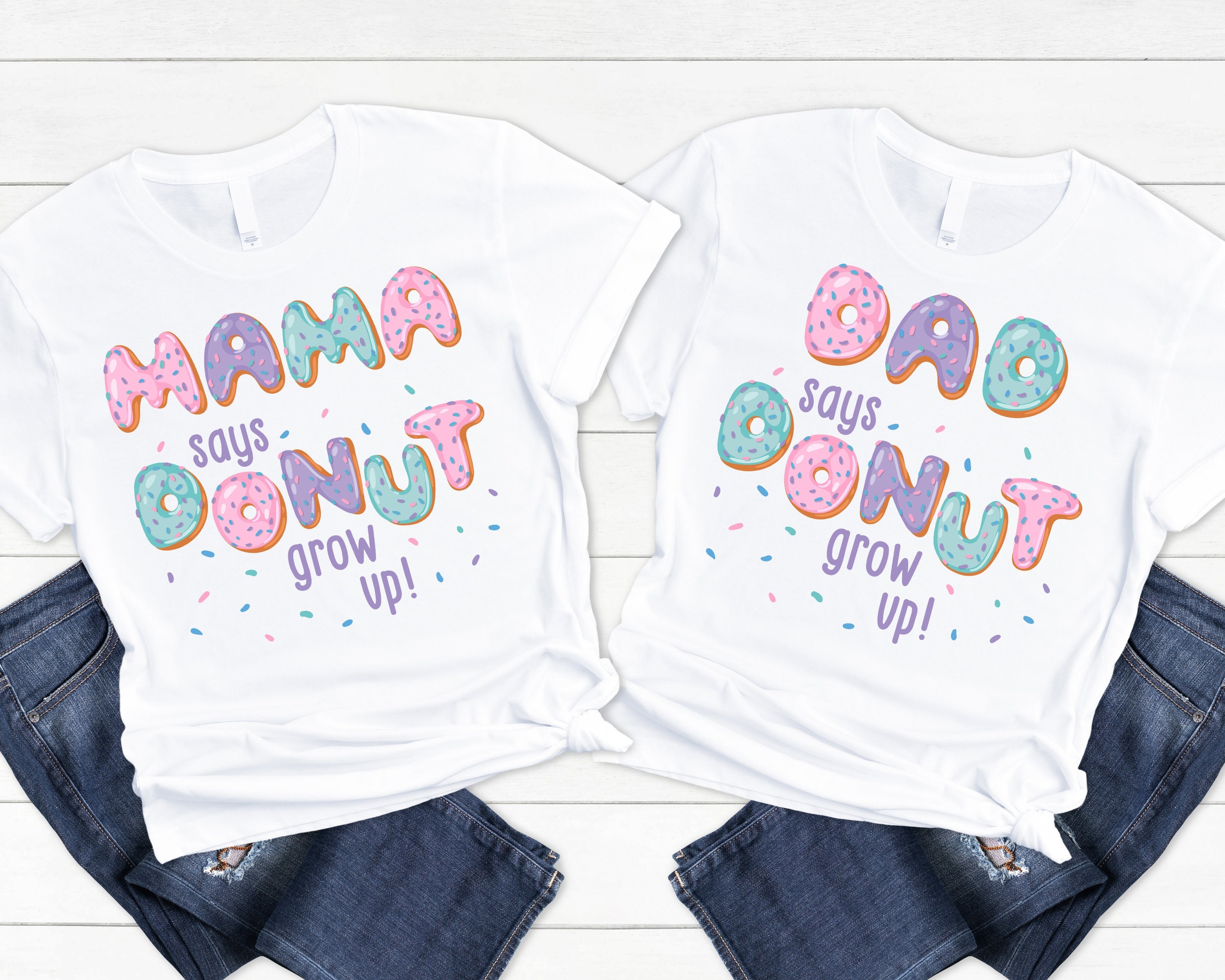 Mommy Of The Little Donut Birthday Shirt Mommy Donut Shirt Mommy Of The Little Donut Birthday Shirt Mommy Donut Shirt
