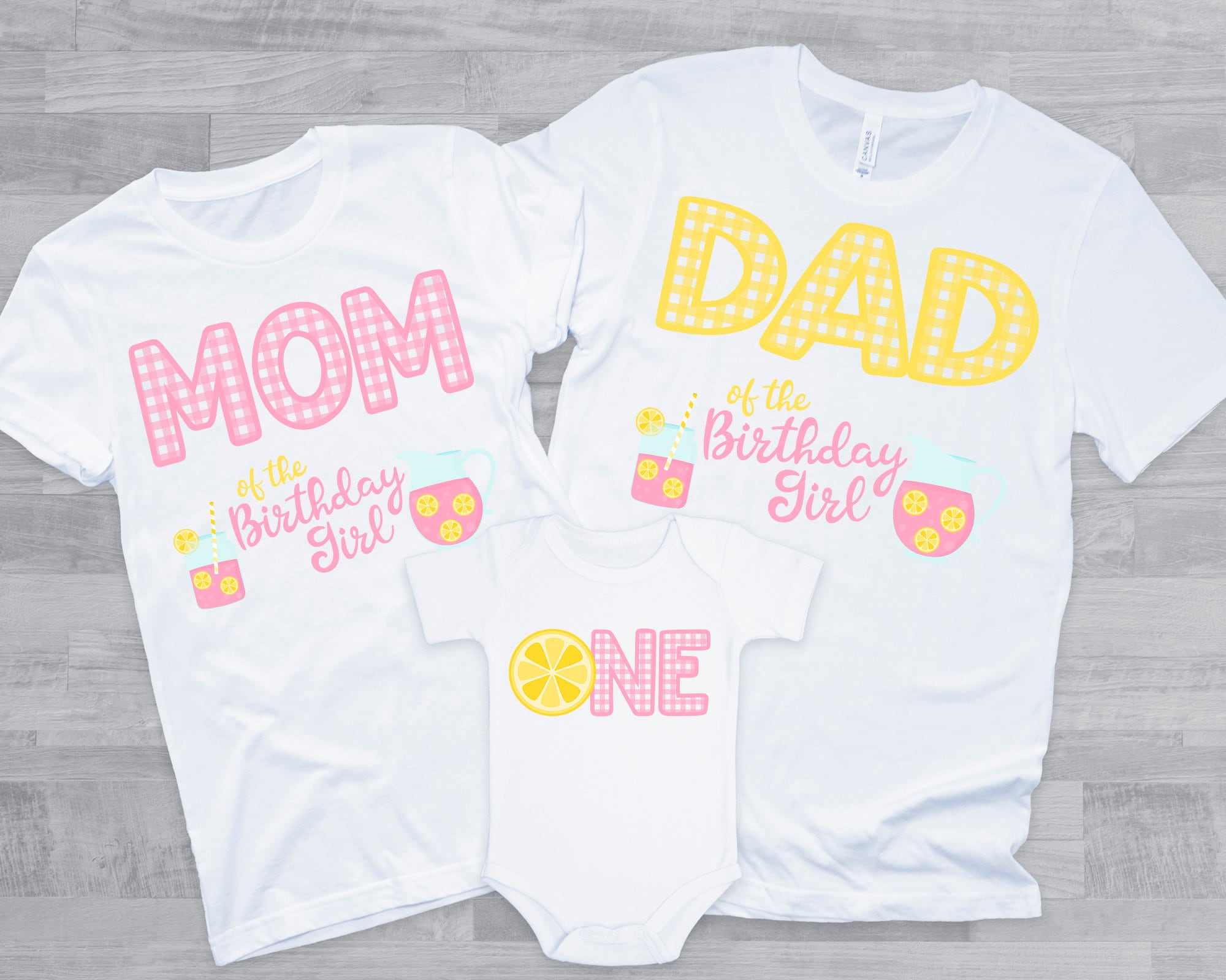 Pink Lemonade Family T-shirts for Her 