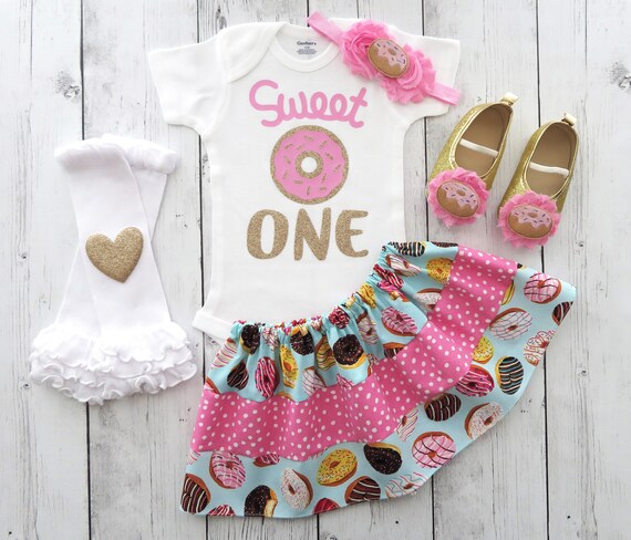 donut first birthday outfit