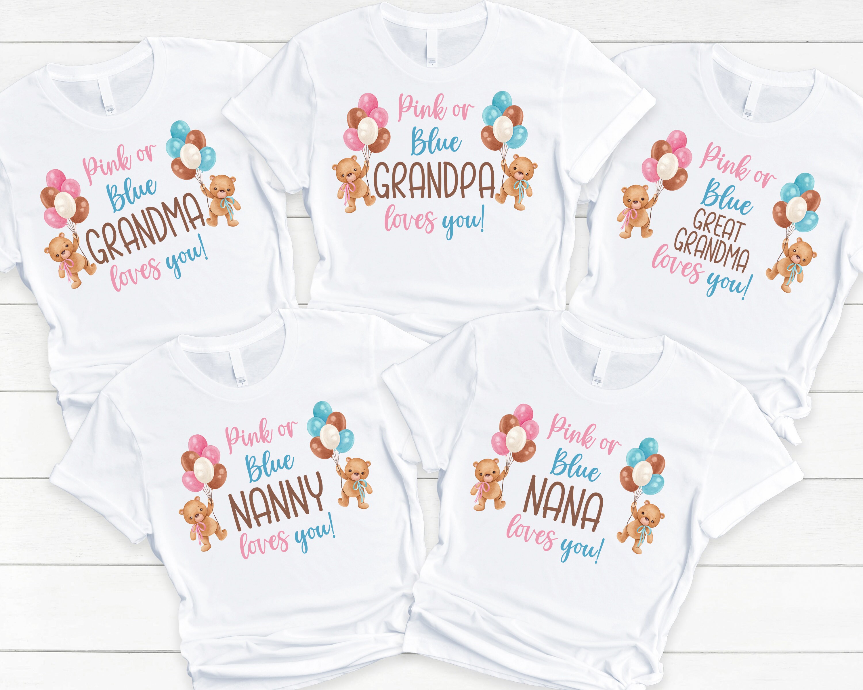 Gender Reveal Baby Shower Shirts - Bearly Wait Baby Shower, Mom