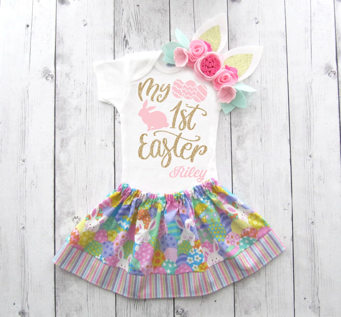 my first easter dress