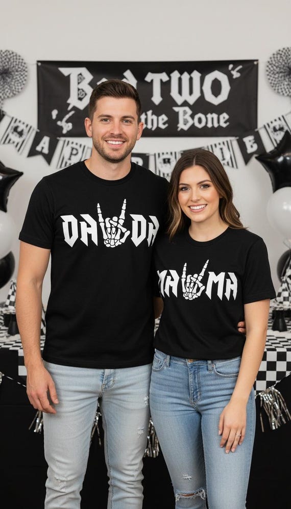 Bump And Beyond Designs 'Two Handsome' Boy's 2nd Birthday T-Shirt - Raglan Style, 4T, Black - View #8