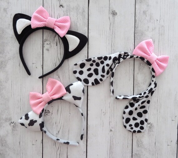 cow ears costume for dogs