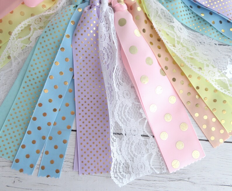 Pastel Rainbow First Birthday Outfit With Fabric Tutu Etsy