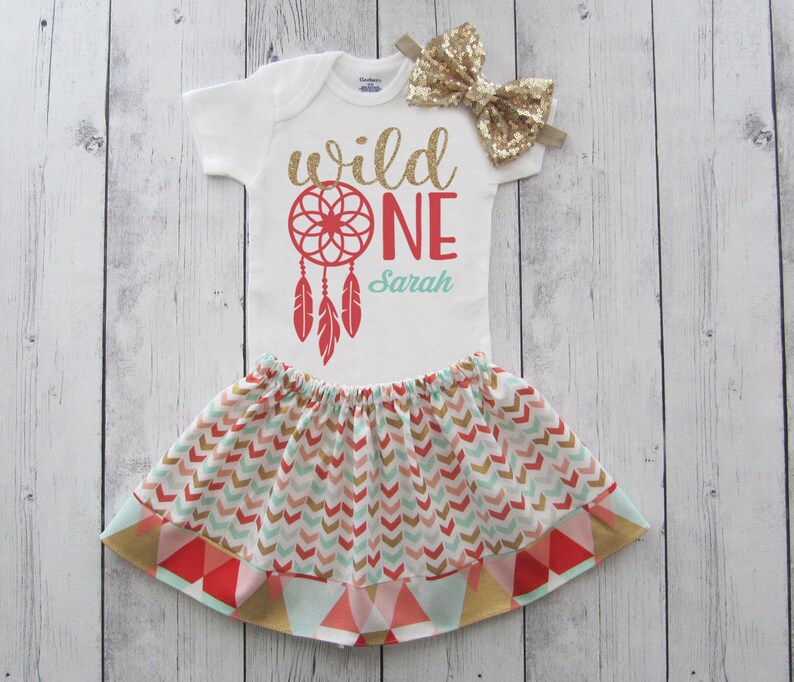 boho chic first birthday outfit