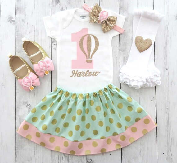 pink and gold outfit