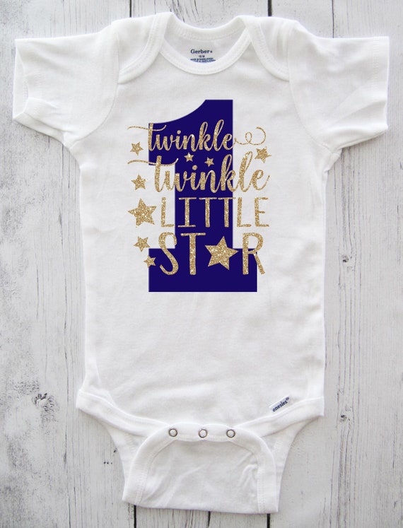 twinkle twinkle little star onesie