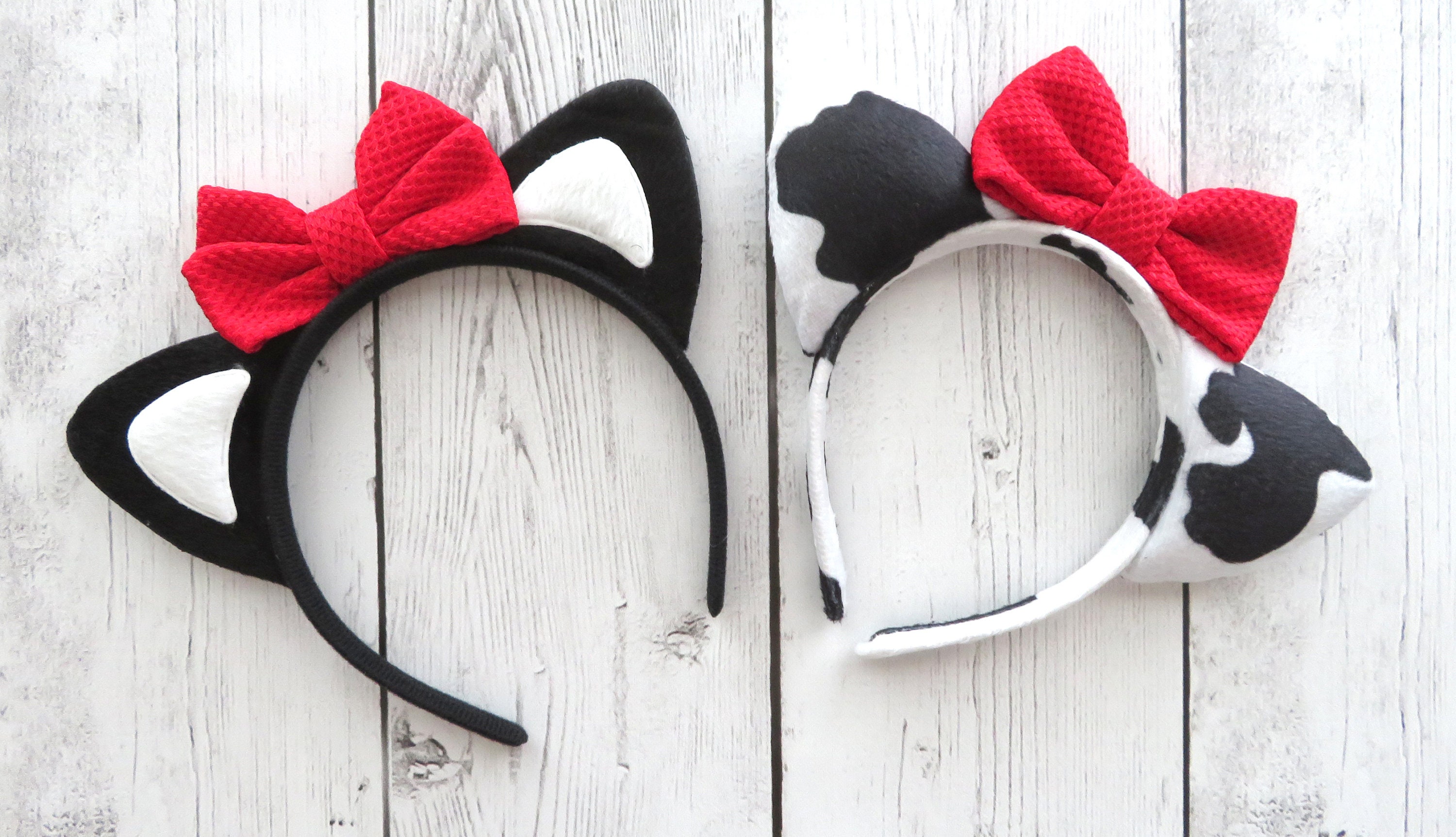 Halloween Costume Ears cat ears cow ears dog ears Etsy