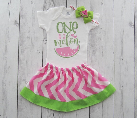 Girliesgalore Girls Watermelon Birthday Outfit Baby Girl 1st