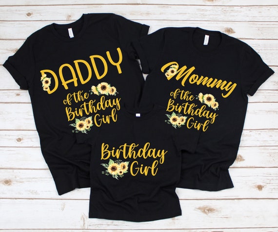 Auntie Of The Birthday Girl T-Shirt Mom Sunflower Gifts T-Shirt Auntie Of The Birthday Girl T-Shirt Mom Sunflower Gifts T-Shirt
