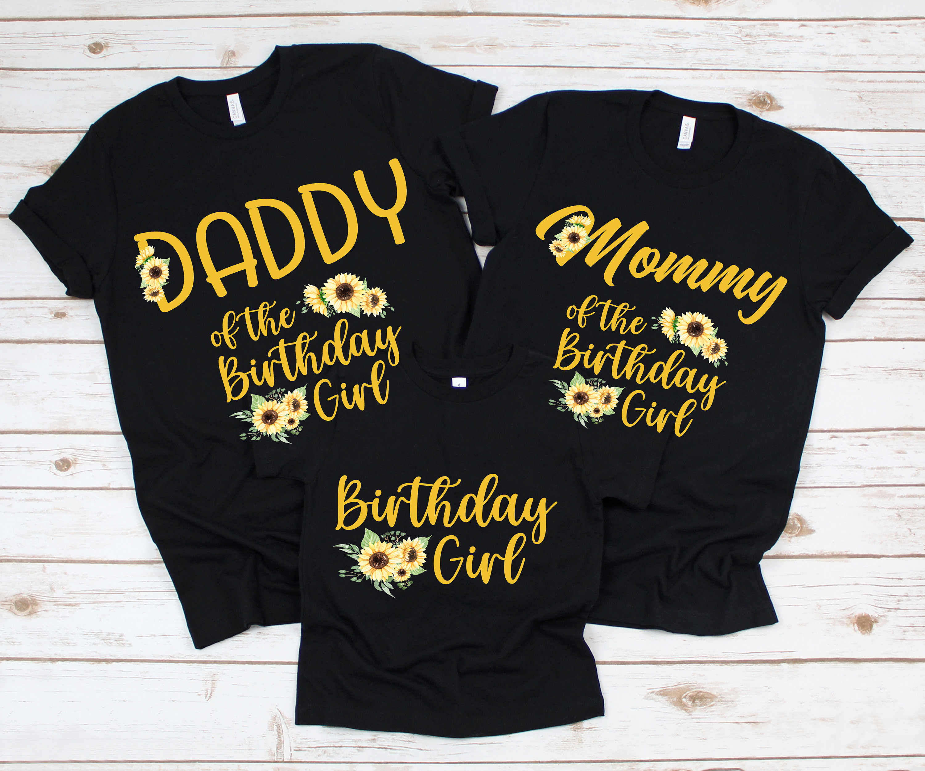 Sunflower birthday sale shirts