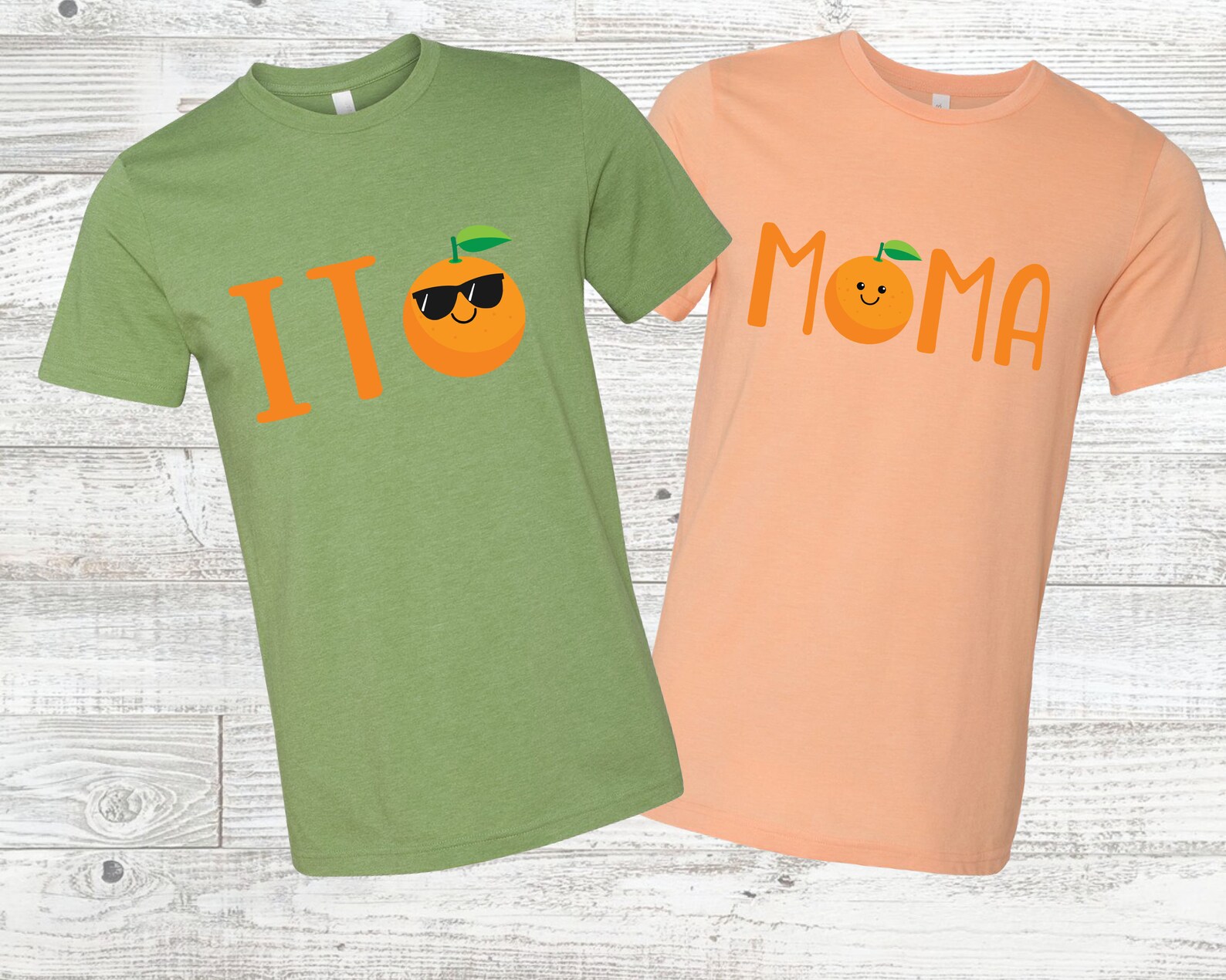 Cuties Family Tshirts for Her 1st Birthday Party on Colored Shirts