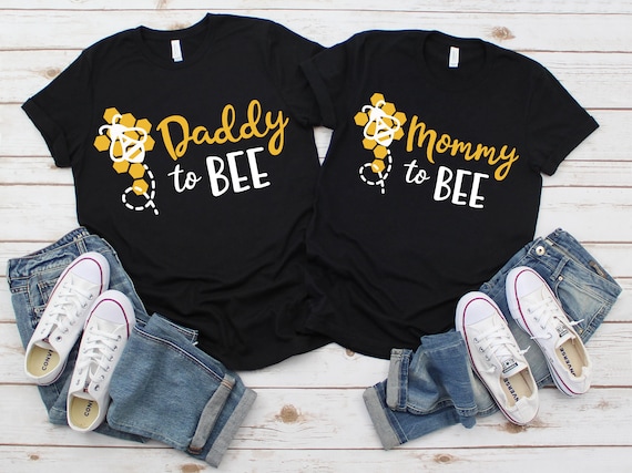 Bee Baby Shower a juego camisas familiares ducha de abejorros bae bee babee shower mama a abeja papa a abeja camisas de baby shower de abejas Etsy Mexico