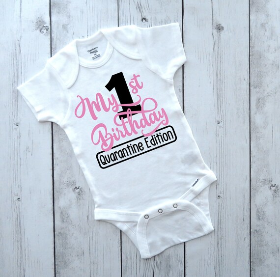 my first birthday onesie