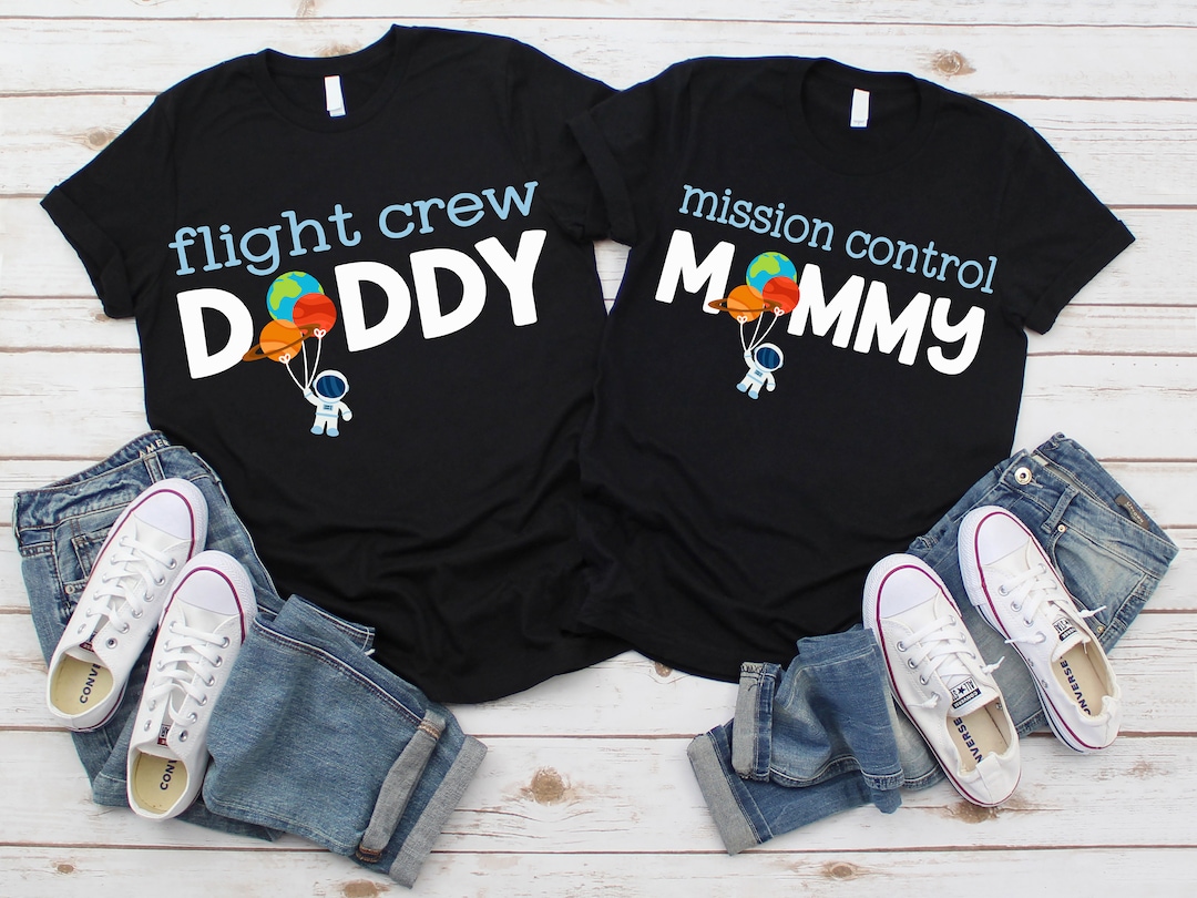Outer Space Birthday Shirts for Family Out of This World,