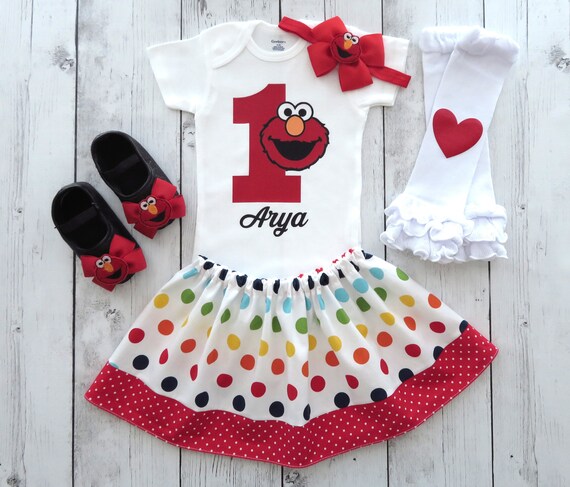 elmo outfits for baby girl