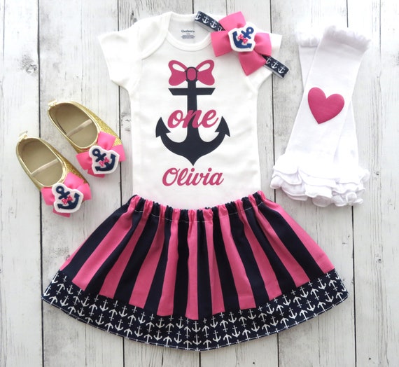 nautical first birthday outfit