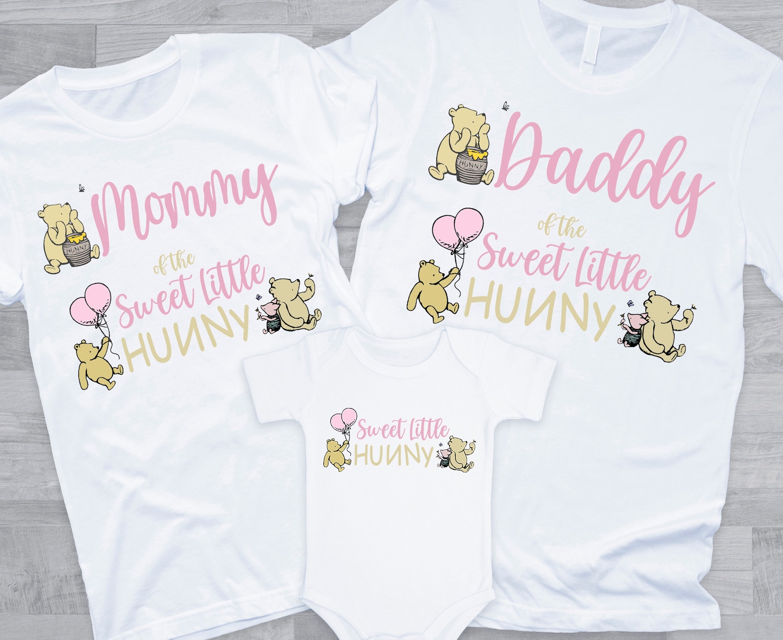 Classic Pooh Baby Shower Shirts Girl Baby Vintage Winnie - Etsy