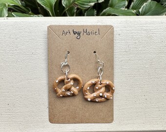Pretzel Earrings