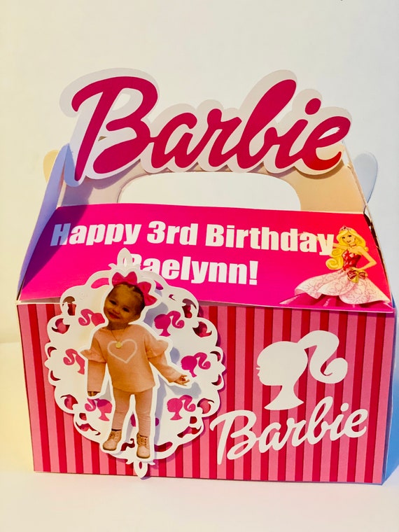 Barbie Birthday Party Favor Boxes | Etsy