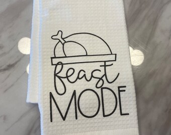 HOLIDAY Kitchen Towel_Feast Mode