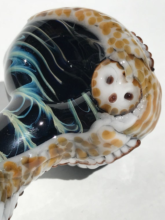 Made To Order Night Owl Glass Pipe
