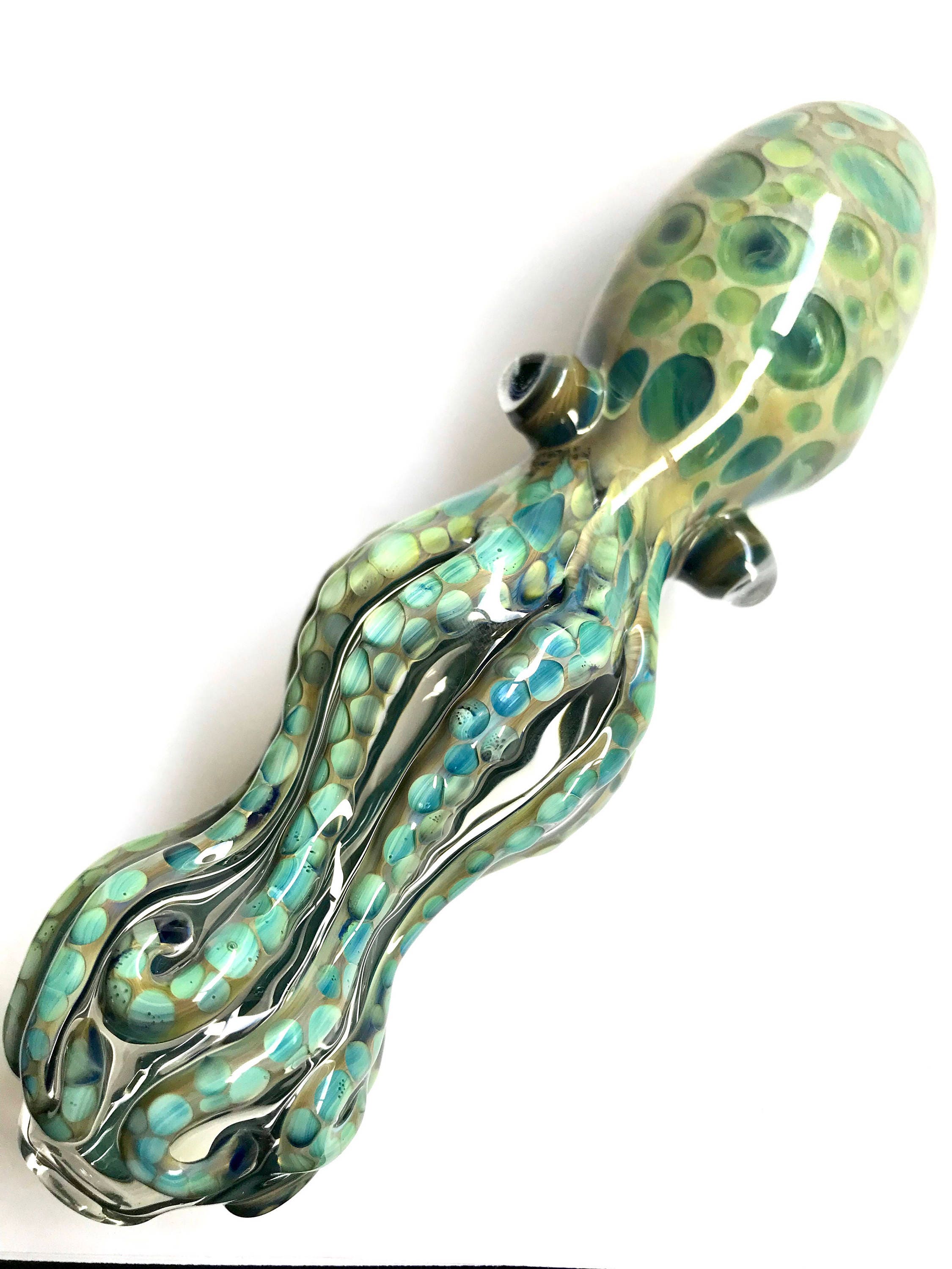Octopus Glass Pipe Themed Pipes, Weed Bowls For Sale