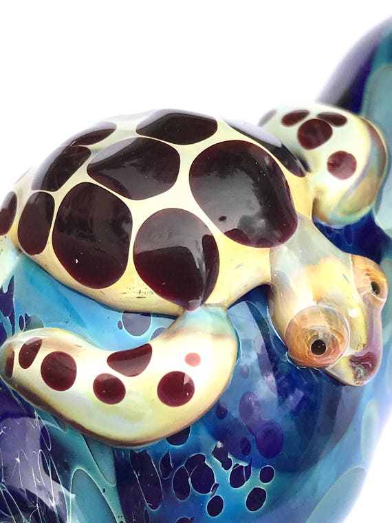 Made To Order Glass Pipe  Turtle Pod