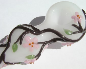 Made To Order Glass pipe               Spring Blossom Time