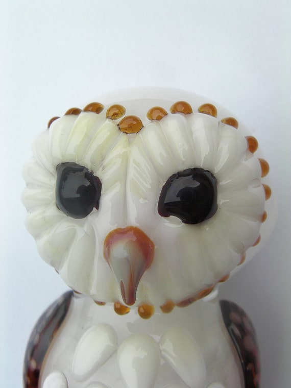 Made To Order Glass Pipe Barn Owl made to order