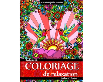 Pochette 16 10 Dessins Coloriage De Relaxation Poupées Etsy