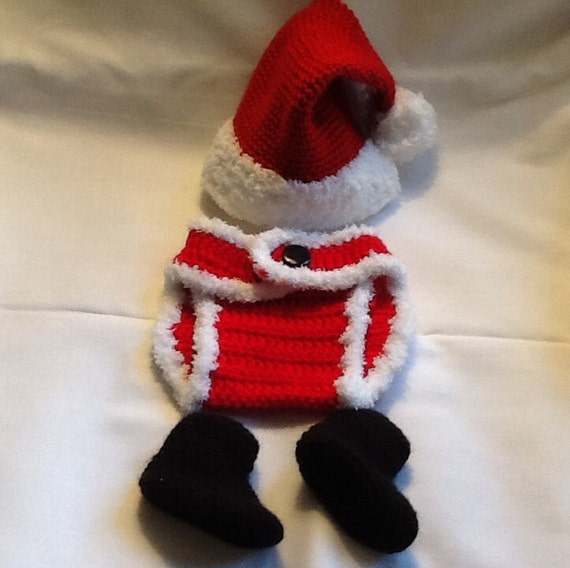 newborn baby santa outfit