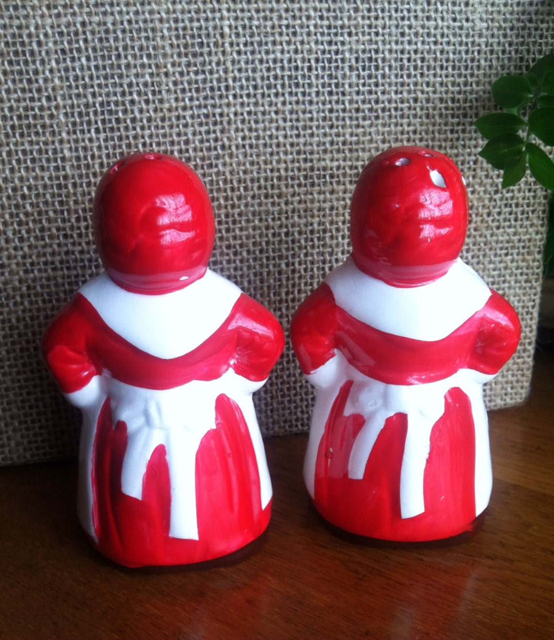 Vintage Aunt Jemima Salt and Pepper Shakers Etsy