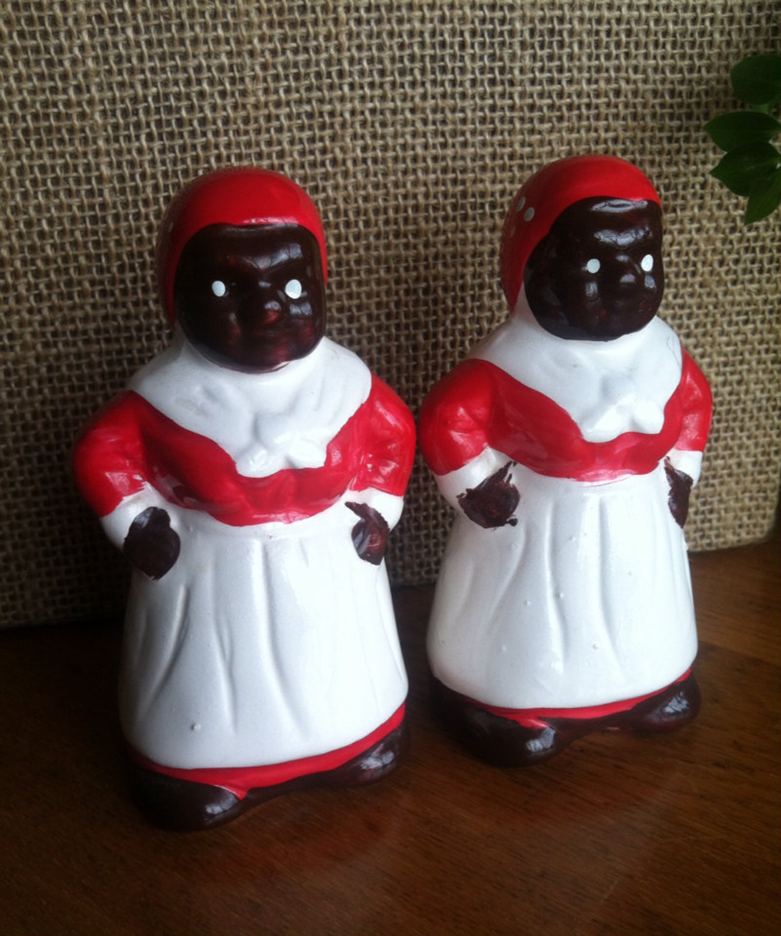 Vintage Aunt Jemima Salt and Pepper Shakers | Etsy