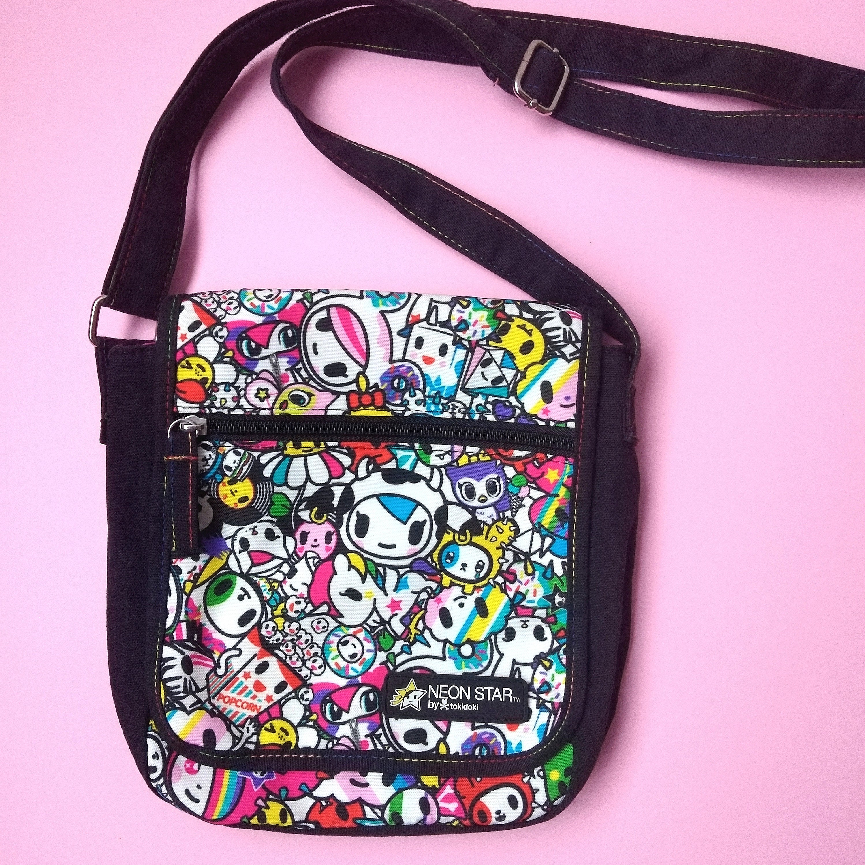 Tokidoki Cross Body Messenger Bag Kawaii Etsy