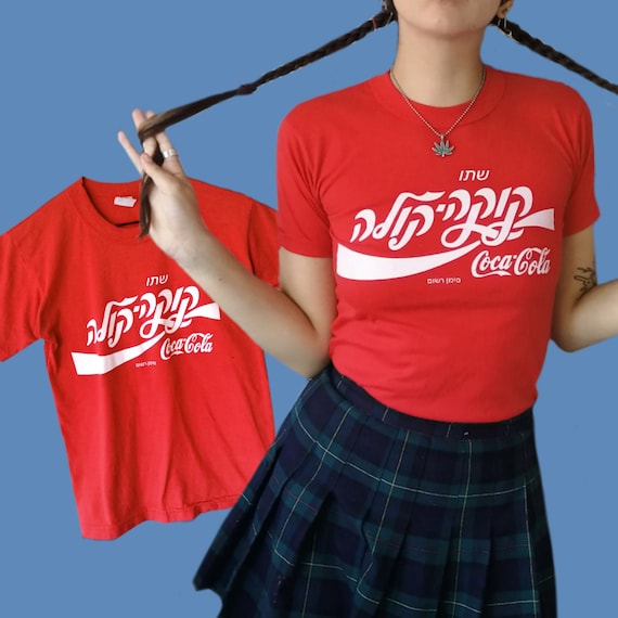 Coca Cola Kitschy Red Graphic Tee