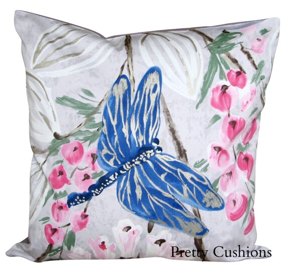 Designers Guild Kimono Blossom Delft Cushion Cover