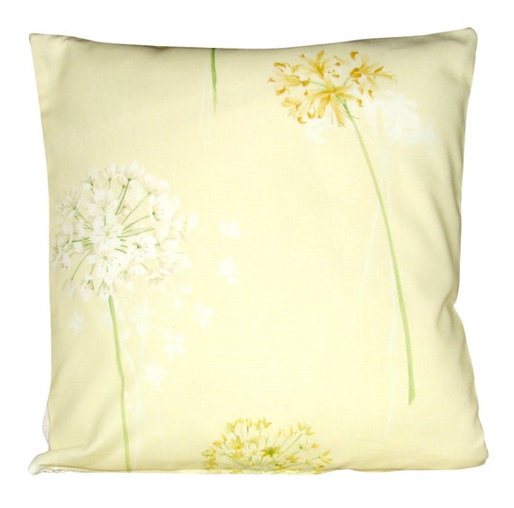 Sanderson Summer Breeze Sunshine Yellow Cushion Cover