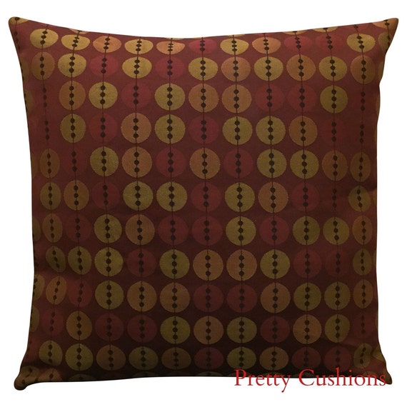 Sanderson Charleston Tempo Purple Retro Cushion Cover