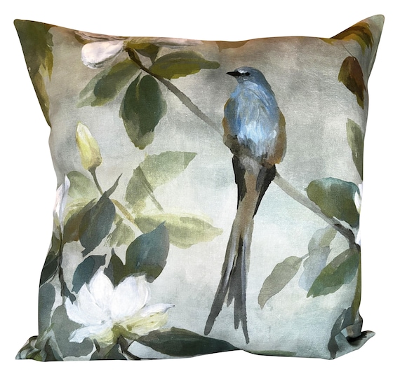 Designers Guild Maple Tree Celadon Green Cushion Cover