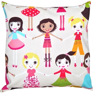 Harlequin Best of Friends Pink Cushion Cover