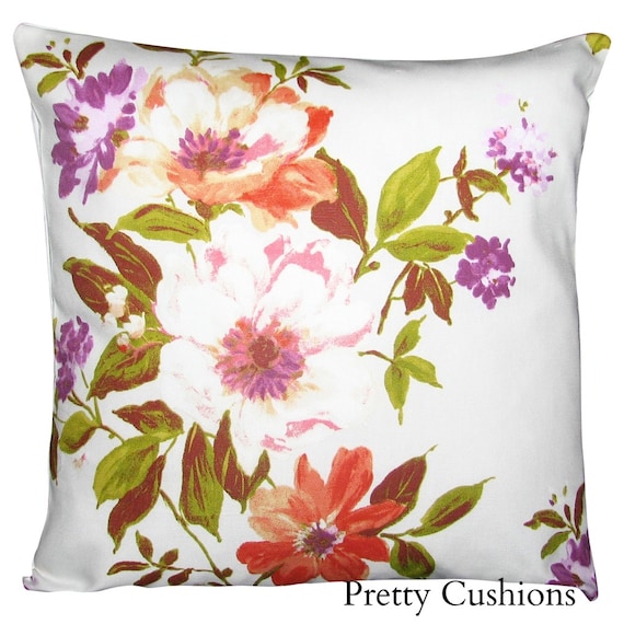 Prestigious Textiles Rosabella Floral Autumn Cushion Cover