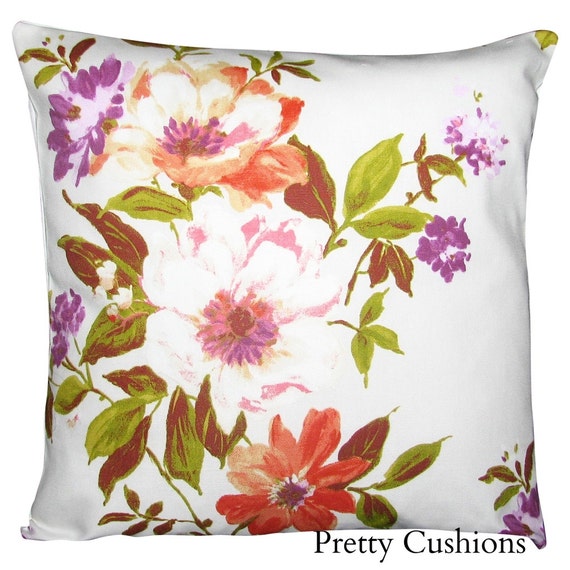 Prestigious Textiles Rosabella Floral Autumn Cushion Cover