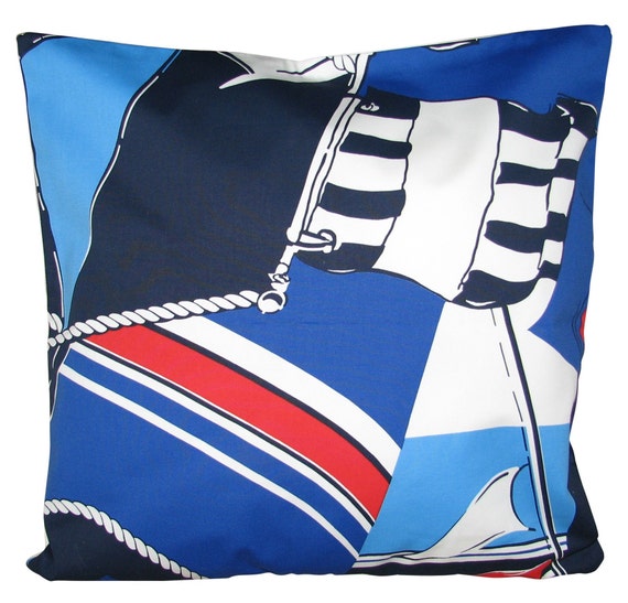 Designer's Guild Ralph Lauren Schooner Novelty Regatta Cushion Cover