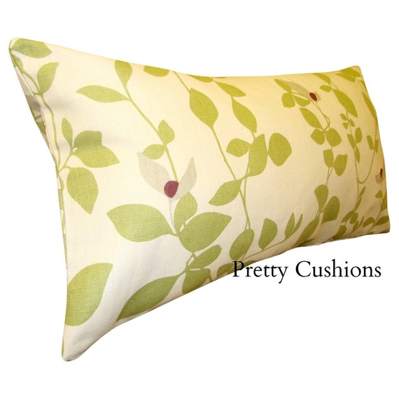 Romo Odille Floresca Green Bolster Cushion Cover