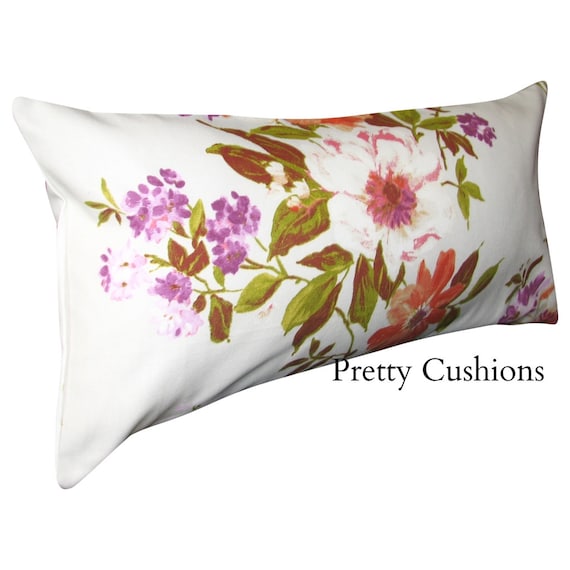 Prestigious Textiles Rosabella Floral Autumn Bolster Cushion Cover